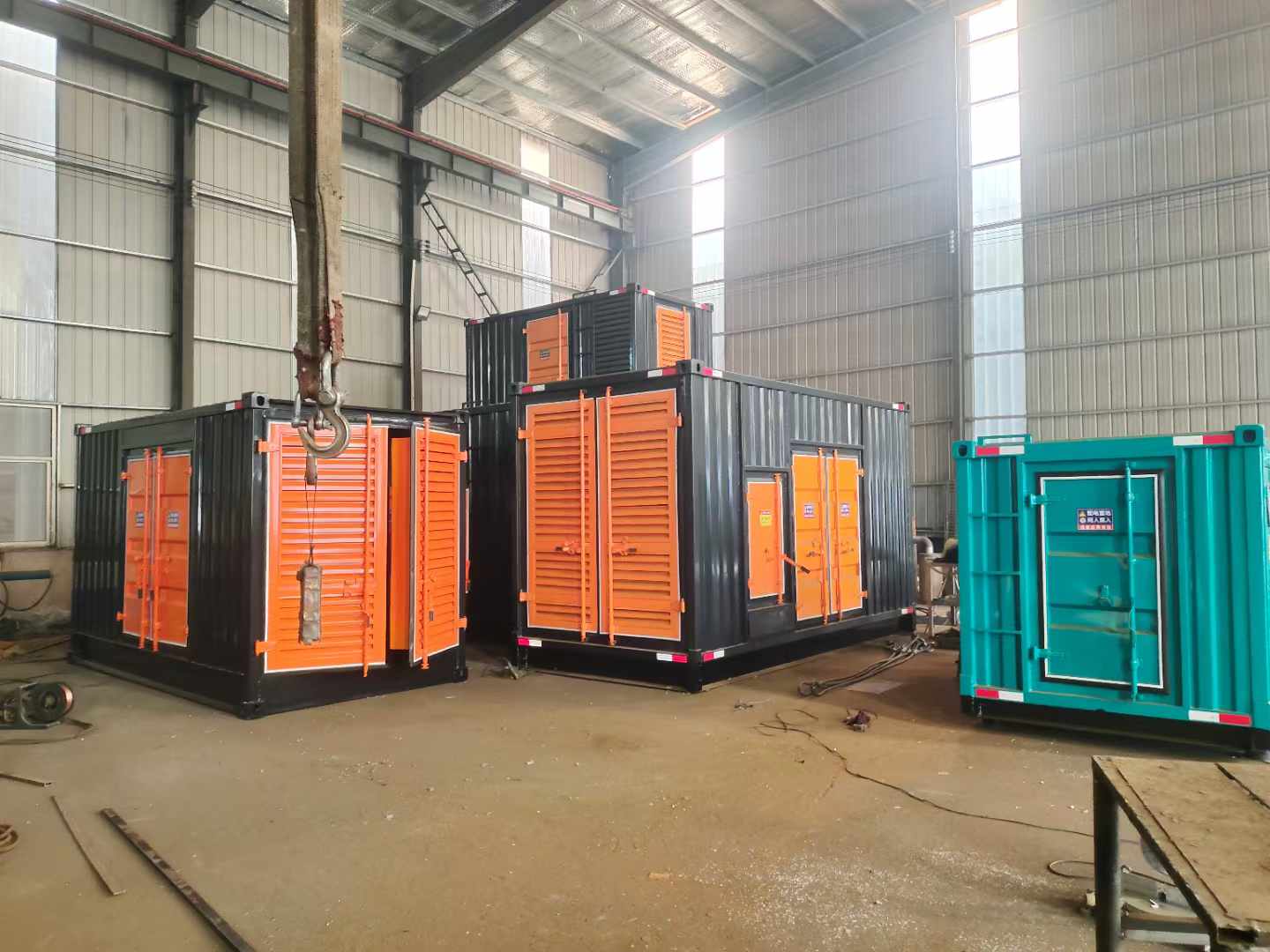 盐山500kw柴油发电机组可以带动多少功率设备？